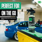 3D Waterless Car Wash - Easy Spray Waterless Detailing Spray - No Soap or Water Needed - Great on Cars, RVs, Motorcycles & Boats 1 Gallon