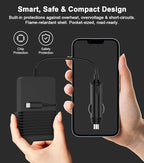 Laptop Car Charger 100W, USB C Port – Replacement for MacBook Pro/Air, Dell, HP, Lenovo,ASUS, Acer - with Extra USB-A Port for Tablets, Phones, Earbuds and More Other USBC Devices Computer AC Adapter