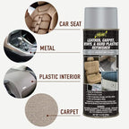 S.M. Arnold Refinishing Spray Paint - SILVER METALLIC 11 Oz. - For Leather, Carpet, Vinyl, Metal, Plastic, Polycarbonate, Polypropylene, Acrylic, Lexan, Fiberglass | Pro Grade Aerosol Refinisher