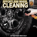 Pinnacle Advanced Wheel Cleaner | Color-Changing Deep-Cleaning Formula | Safe for All Wheel Finishes | Concentrated & Chemical-Free | 16 oz | PIN-400-N