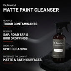 Dr. Beasley's Matte Paint Cleanser - Easily Removes Grease & Heavy Dirt, Droppings, Tree Sap from Autos. Safe On All Matte Surfaces, Preserves The Look for Satin & Glossy Paint, 32 oz