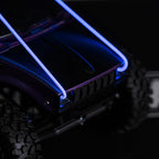 INJORA RC LED Strip Lights Flexible Cuttable for TRX4M SCX24 1/24 1/18 Crawlers Upgrade(Dark Blue)