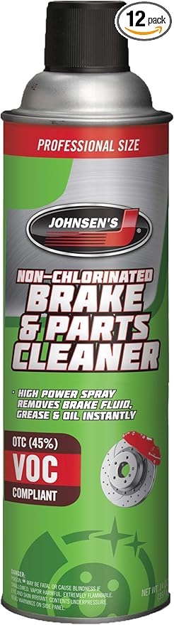 Johnsen's 2417-12PK OTC Compliant Non-Chlorinated Brake Cleaner - 14 oz.,