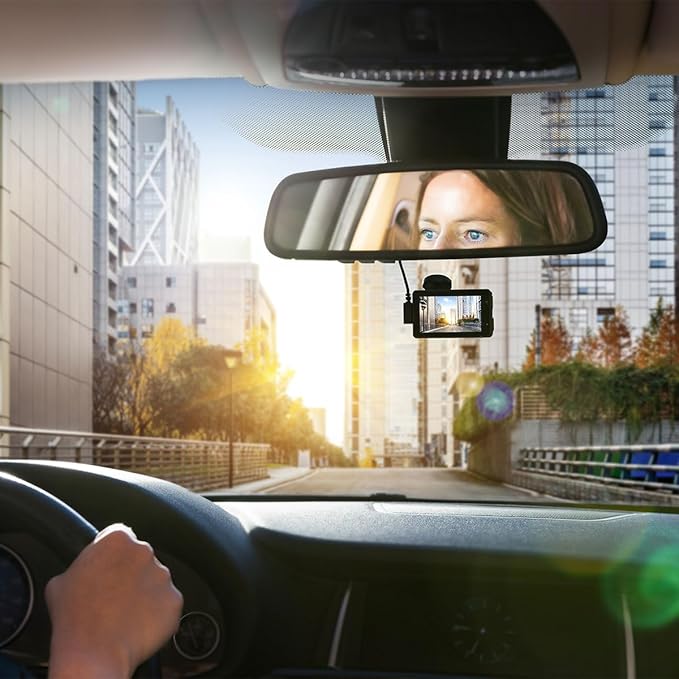 Garmin Dash Cam X310 Compact 4K Ultra HD Touchscreen Camera | 140° FOV, Clarity Polarizer, Voice Control, GPS, 2.4" Display, Automatic Incident Detection | Signature Series 64GB Micro SDXC Card