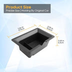 LFOTPP Center Console Organizer Tray for 2025 2026 Kia K5 (LXS/GT-Line/GT/EX), Armrest Storage Box Insert, OEM Fit, Non-Slip Waterproof Center Car Interior Accessory - Black