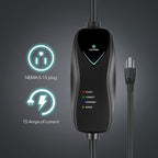 Lectron Level 1 EV Charger - ETL Certified, 120V, 15 Amp, 16 ft Extension Cord & J1772 Cable - Portable Electric Car Charger for J1772 EVs and Plug-in Hybrid Vehicles