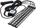 Atmosphere LED Car Lights,4pcs 48 LEDs RGB Bluetooth APP Control Car Interior LED Strip Music Lighting Kits for DIY Indoor Party.Car Cigarettet,DC 12V.