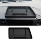Dashboard Storage Organizer Compatible with 2022-2026 Chevy Silverado GMC Sierra 1500 2024-2026 2500HD 3500HD Silicone Storage Tray Replacement for 2022-2026 Chevy Silverado Accessories