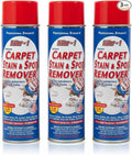 Carpet Spot Remover, Stain and Red wine Remover, and Spot Treatment for Oil, Grease, Urine, Cleaning Performance for Rugs, Upholstery, Fabrics Pack of 3