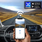 Fitcamx 4K Dash Cam Suitable for Toyota Highlander 2020-2026 & Highlander Hybrid (Gen4/UX70), OEM Factory Look, UHD 2160P Video, Built-in WiFi & APP, Loop Recording, G-Sensor, Plug & Play, 64GB Card