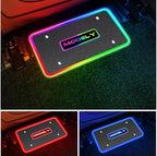 Car Floor Mats Lights for Tesla Model 3 Y Luminous Ambient Neon Lighting Kits, Interior Car Lights Floor Mats for Model Y/3 Cars Decor Atmosphere RGB Lamp Accessories Tesla Ambient Lamp