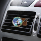 48 Pcs Record Air Freshener Refills: 1.38" Vinyl Scented Pads for Car Vent Clips - Disco Retro Fragrance Discs