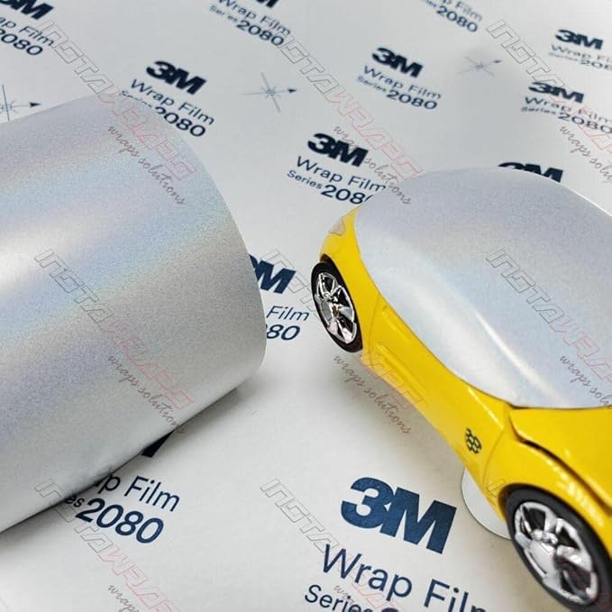 3M Car Wrap Roll 2080 Satin Flip Ghost Pearl | SP280 | (5ft x 10ft (50 Sq/ft)) | Automotive Vinyl Wrap for Cars - Car Interior Wrap & Exterior | w/Free Instawraps Pro Glove