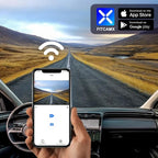 Fitcamx Front 2K+Rear 1080P Dash Cam Adapts for Hyundai Santa Cruz & Tucson 2022-2026 (Part NO#N9000), OEM Style, Dual HD Video, WiFi & APP, Loop Recording, Gravity Sensor, Easy to Set, 64GB Card