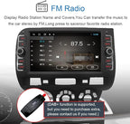 for Honda Fit Jazz Radio 2004-2007 Android 13 Car Stereo, 8” IPS Touch Screen GPS Navigation for Car Head Unit Built-in DSP Wireless/Wired Carplay Android Auto with Free Rear Camera (2GB RAM+32GB ROM)
