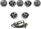 7pcs Turbine Air Vent LED Ambient Light Kit 64 Colors Replacement for Benz GLC Class X254 2023-2024year
