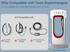 Electric Vehicle Charging Adapter Compatible with Tesla Supercharger, Fit for Rivian,Ford,GM EVs for Tesla Supercharger to CCS1 Charger Adapter, Max 500A 1000V Fast Charge