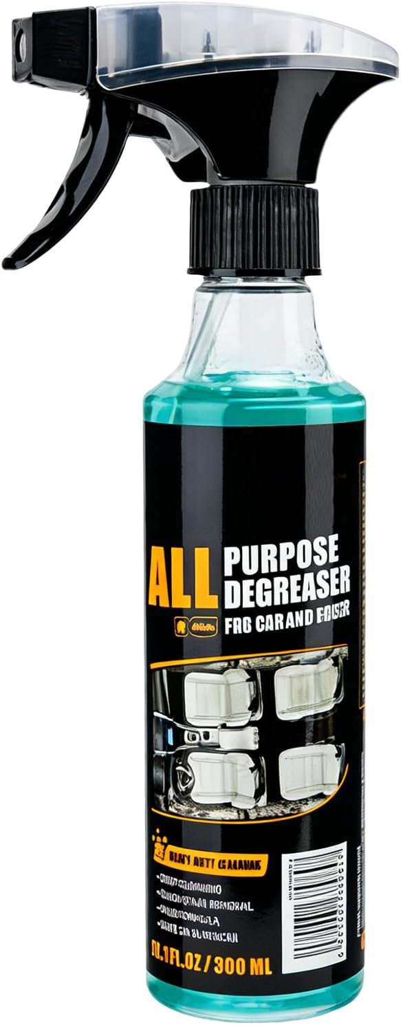 All Purpose Degreaser for Car and House, 300ml Car Interior Cleaner, Heavy-Duty Automotive Cleaning Spray, Quick Stain Removal