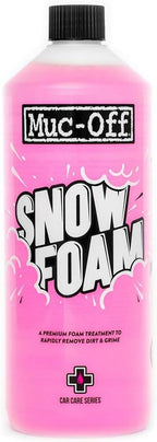 Muc-Off Snow Foam, 1 Liter - Biodegradable Car Wash Soap, Car Shampoo, Foam Cannon Soap - pH Neutral Bike Wash, Motorcycle Wash and Car Soap