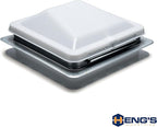 Heng's 71111-C1G1 Standard Mount Universal Vent - White