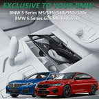 Wireless Car Charger for BMW 5 Series M5/535i/540i/550i/530e 2017-2021, for BMW 6 Series GT M6/640i/650i 2018-2020, 15W Fast Charging Phone Charger Pad for BMW G30 G31 G32 G38 Accessory