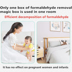 Formaldehyde removal magic box office bedroom wardrobe kitchen new house car room strong purification filtration benzene ammonia TVOC formaldehyde harmful odor Purified air agent etc