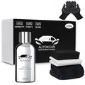 10H Nano Ceramic Coating for Cars, 50ML High Gloss Anti-Scratch SiO2 Ceramic Car Coating Kit, Plastic, Glass, Wheel Polishing, Hydrophobic, Long Lasting Protection