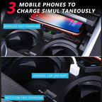 Wireless Car Charger Compatible with BMW 3 Series G20 2020 2021 BMW 4 Series G22/G23/G26 2021 Support Original Car with NFC BMW Center Console Accessory Panel 15W Fast Phone Charging Pad