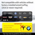CarPlay AI Box 2025 Upgrade – Magic Box 3.0 with Wireless CarPlay & Android Auto, Bult-in Netflix, YouTube, Disney+, Prime Video | 5.8GHz WiFi, Auto Connect | for OEM Wired CarPlay Cars & Motorcycles