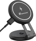 Magnetic Wireless Car Charger Mount Compatible with MagSafe Designed for Tesla Model, 15W Fast Charging Magnetic Car Phone Mount Foldable Invisible Dashboard for iPhone 16/15/14/13/12(Black)