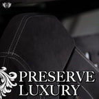 Pinnacle Black Label Suede-Soft Alcantara® Cleaner (8 oz): Premium Care for Micro-Suede & Alcantara Surfaces - Gently Removes Stains, Refreshes, and Deodorizes - Safe for All Interior Fabrics