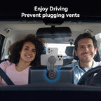 Electric Vacuum Suction Car Phone Holder, 360° Rotation Magnetic Phone Holder for Car Foldable Strong Suction Adjustable Car Phone Mount Stand for iPhone16/15/14/13/12(Not Charge Phone)