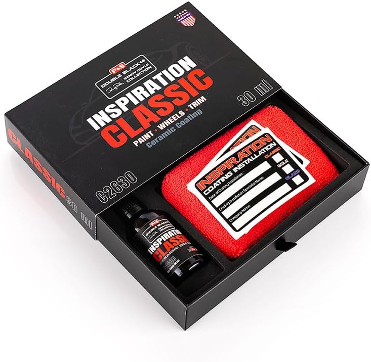 P&S Professional Detail Products - Inspiration Ceramic Coating - Creates an Impenetrable Hydrophobic Layer of Protection; Highly Durable; Resistant to Chemical & UV Damage (30 milliliters)