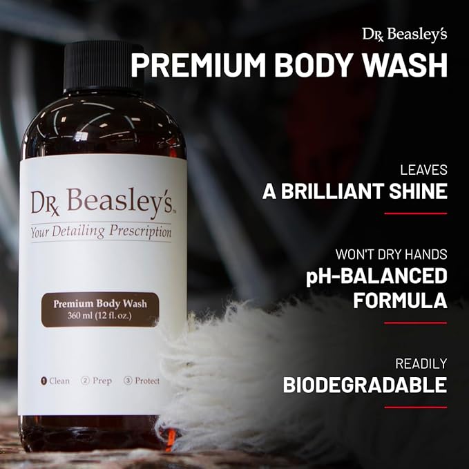 Dr. Beasley's W11D128 Premium Body Wash - 1 Gallon