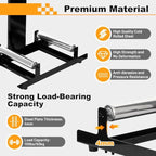 Yeeoy Rolling Wheel Detailing Stand, Heavy Duty Wheel Cleaning Stand, Portable Car Detailing Roller for Wheel Rim Cleaning, Ceramic Coating, polishing Applying Tire Shine & Car Wheel Wash