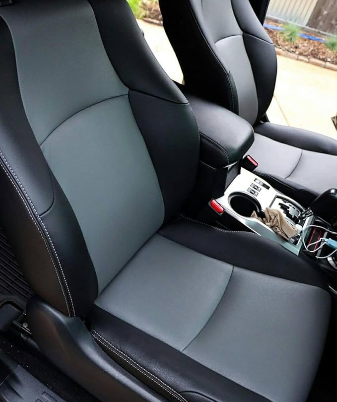 CARPRO CQUARTZ Leather 2.0 - Kit - Hydrophobic & Oil Phobic, Safe on All Car Leather, Resistance to UV, Denim Dye Coloring, Abrasion and Stains (30ml Kit)