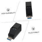 COHEALI Port USB Hub Portable Data Splitter Powered USB Expander for Laptop Computer Accessories Compatible with Hard Drives Keyboards Mice Flash Drives Printers Tablets Plug and Play