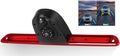 Dual Back Up Rear View Camera for 2007-2019 Mercedes Benz Sprinter Van Parking Assist Reverse Camera AHD/CVBS Night Vision Wide Angle Waterproof Brake Light Roof Mount Cam