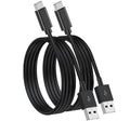 2 Pack 3.3Ft iPhone 15/16/17 CarPlay USB C Cable [MFi Certified] - USB-A to USB-C Car Charger Cord for iPhone 17 Air 16 16E 15 Pro Max Plus, iPad USB C Charging Wire for iPad/IPad Pro (Black)