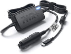Pwr USB-C CAR Charger for Dell Latitude 11 12 13 5175 5285 5289 7275 7285 7370, Dell Pro 13 14 16 Plus, Dell XPS 12 13 9370 9365, Dell Chromebook 11 3100 5190 - UL Listed 10 Ft Power Supply Cord 90W