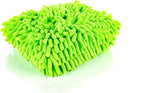 The Rag Company - Off Road – The Baja Pack – Off-Road Vehicle Exterior Microfiber Wash Mitt & Pad; Knobby Design Easily Traps and Remove Dirt, Grime and Mud - Lime Green (2-Pack)