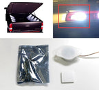 iJDMTOY 10-Piece Universal Fit 90-LED Waterproof Xenon White Truck Bed Cargo Area LED Lighting Kit
