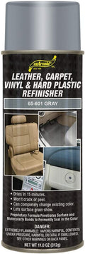 SM Arnold Refinishing Spray Paint - GRAY 11 Oz. - For Leather, Carpet, Vinyl, Metal, Plastic, Polycarbonate, Polypropylene, Acrylic, Lexan, Fiberglass | Pro Grade Aerosol Refinisher