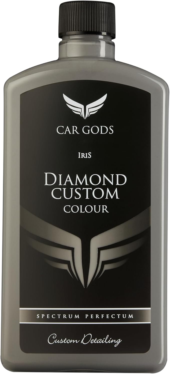 Car Gods Iris Custom Color Silver 3-in-1 Polish Wax Color Restorer & Scratch Remover, 16 Colors Available, 17 Fl Oz