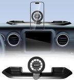 Car Phone Holder for Jeep Wrangler JL 4XE 2021 2022 2023 Accessories Automobile Cradles Magnetic Phone Mount Compatible with MagSafe, Strong Magnets Dashboard Mount Dash Tray (Not Fit 4X4/Gladiator)