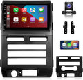 8Core Car Radio for Ford F150 2009 to 2012 XL XLT, 9inch Touchscreen Stereo, Wireless Apple CarPlay & Android Auto, Mirrorlink, 5G WiFi GPS, FM RDS, EQ DSP, Back-Up Camera, SWC, 2G+32G