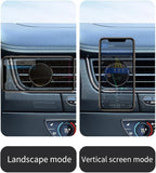 Magnetic Phone Holder for car【2 Packs 】【Strong Magnet】phone holders for your car phone holder Mount for Car【4 Metal Plate】Universal Airvent cell phone car mount for iphone Samsung car accessories