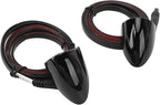 Car Blind Spot Camera Side View Backup Camera Kit Universal 12V NTSC IP67 80° Wide Angle Left Right Pair Output