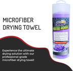 HI-TECH Magna Shine Water Demon Drying Towel – Ultra Absorbent Microfiber Car Detailing Towel – 27x17 – Fast-Drying, Waffle Texture – Cars, Trucks, Boats, Bikes
