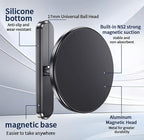 NB+ Magnetic Golf Cart Phone Holder – Strong N52 Magnet Mount for iPhone 16 15 14 13 12 MagSafe, 360° Rotation, No Installation – Golf Accessories for EZGO, Club Car, Gift for Golfers Men Women